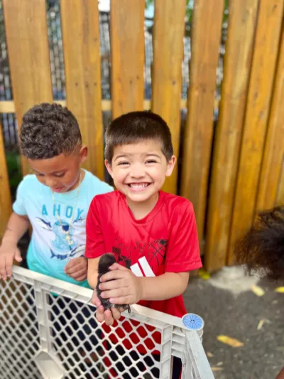 Child at Little Heaven Daycare
